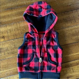 Baby boy fleece vest